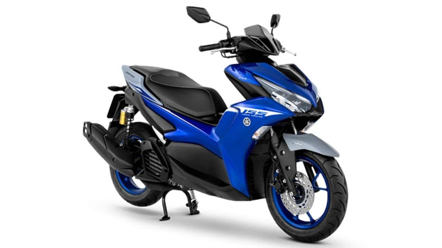 2021 Yamaha NVX, with a 155cc engine, goes official