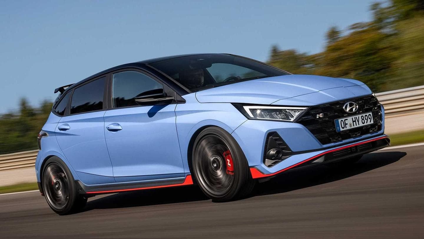 Hyundai's i20 N Line hatchback goes official with 204hp powertrain