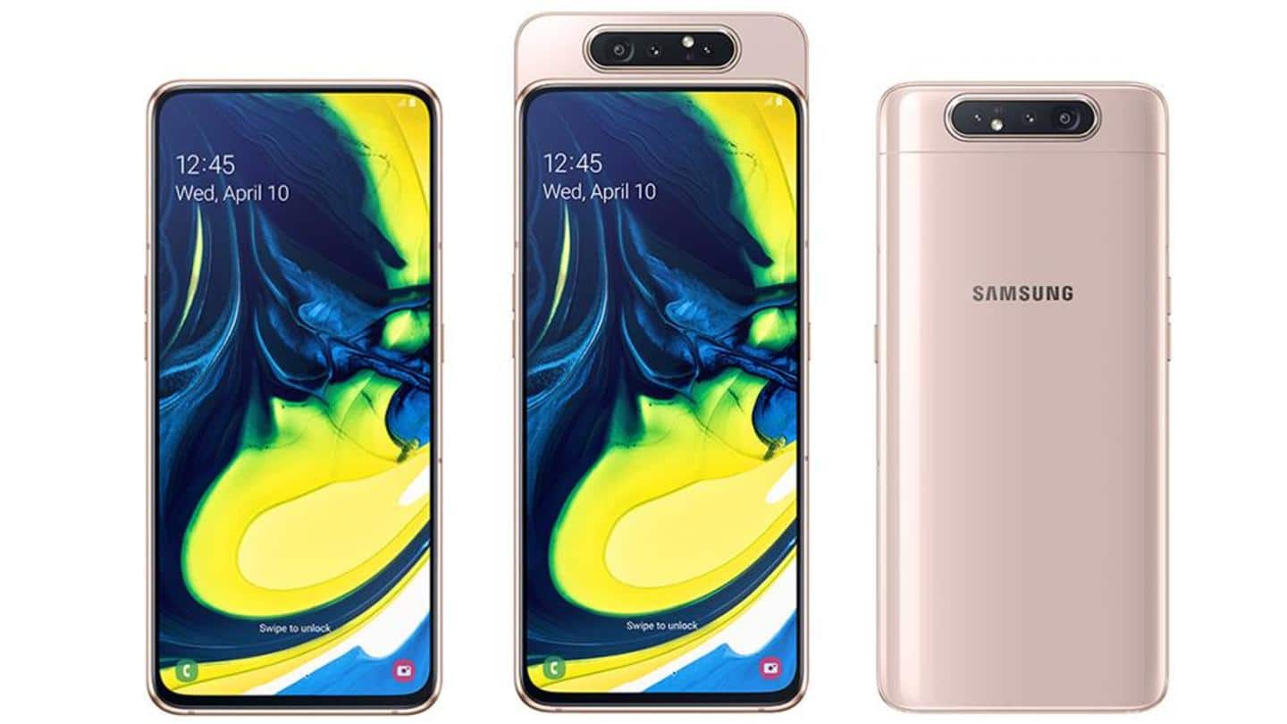 Samsung releases July 2021 Android security update for Galaxy A80