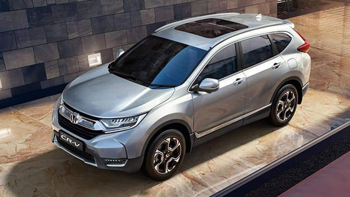 Honda CR-V Special Edition to start at Rs. 29.50 lakh