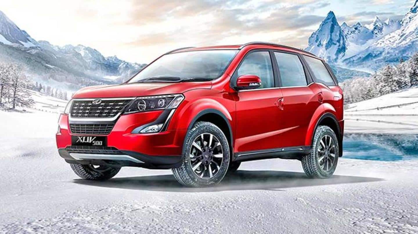 2021 Mahindra XUV500 spied up close; interior features revealed