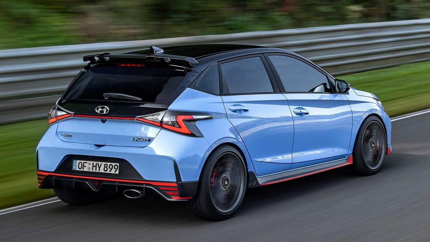 Hyundai's i20 N Line hatchback goes official with 204hp powertrain