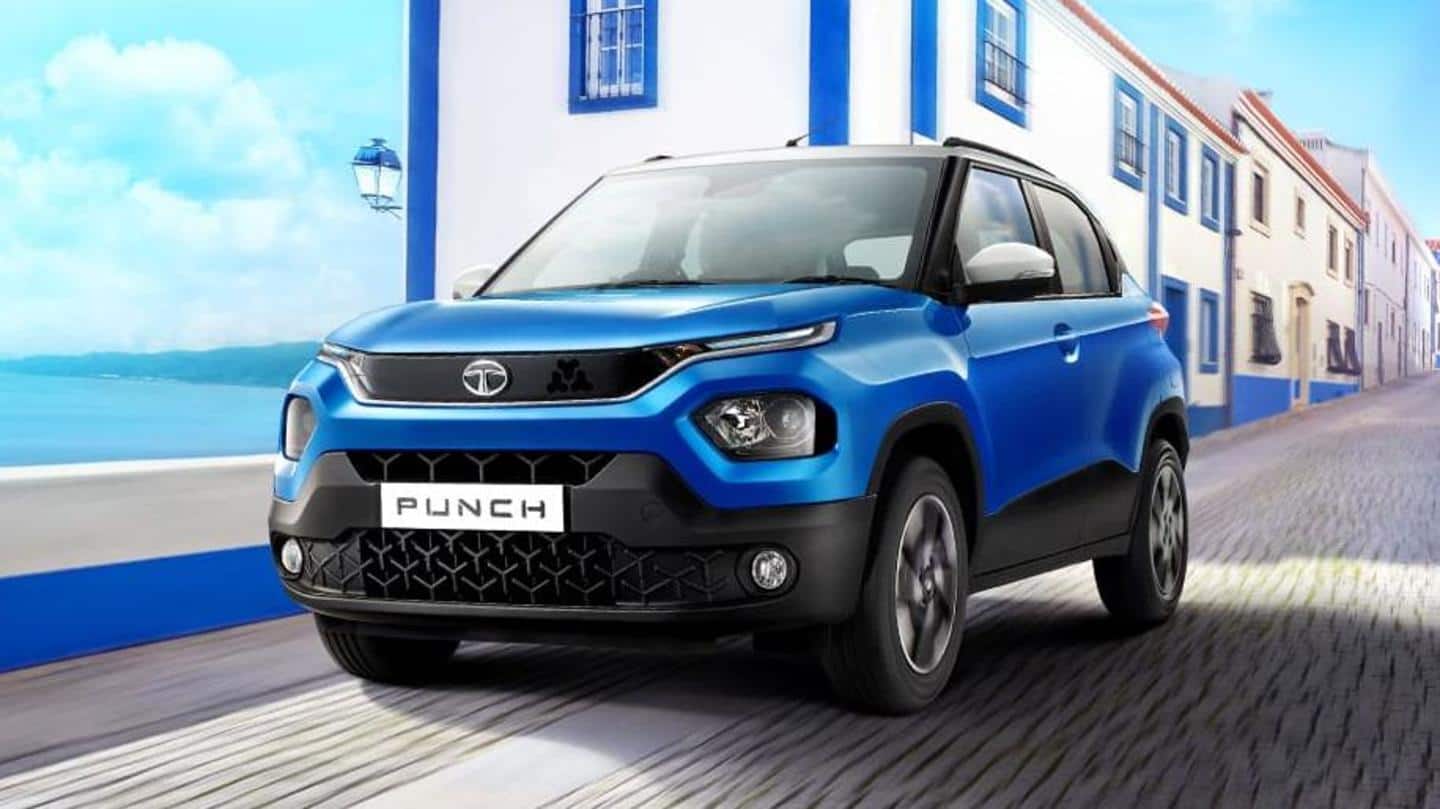 Tata Motors sells 8,453 units of Punch in October 2021