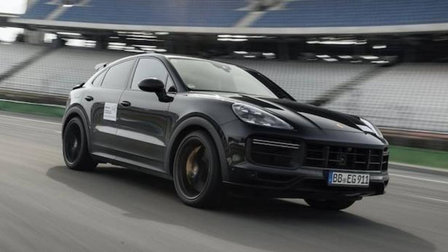 Porsche teases its upcoming high-performance Cayenne SUV