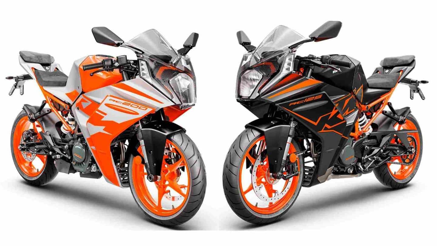 KTM launches 2022 RC 125 and RC 200 in India
