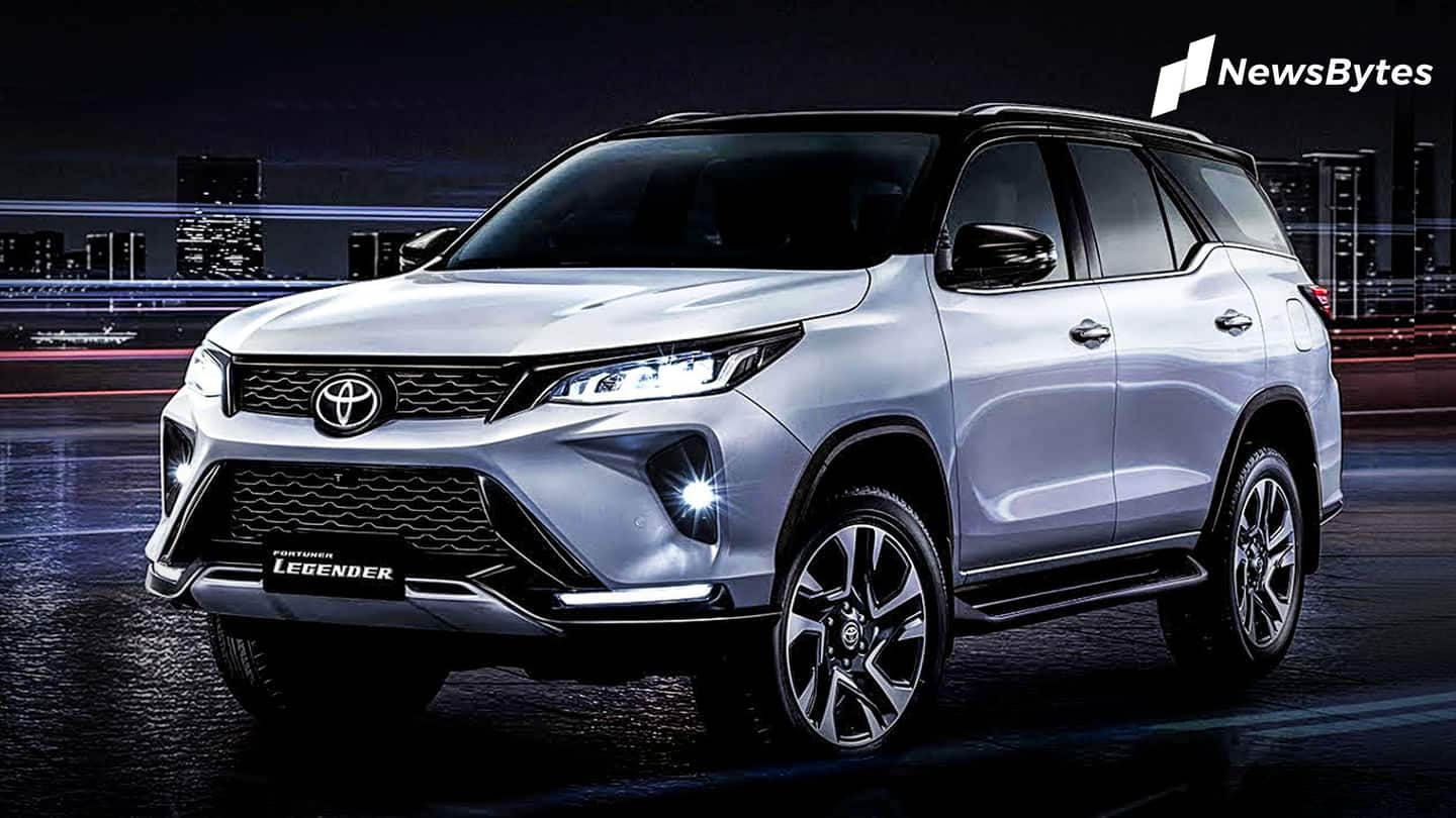 Ahead of launch, 2021 Toyota Fortuner Legender spied again