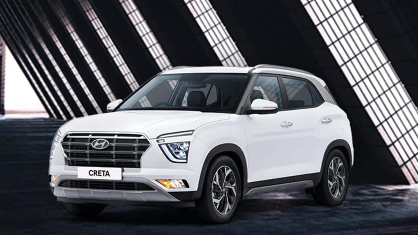 2021 Hyundai Creta's E variant, with updated features, spotted