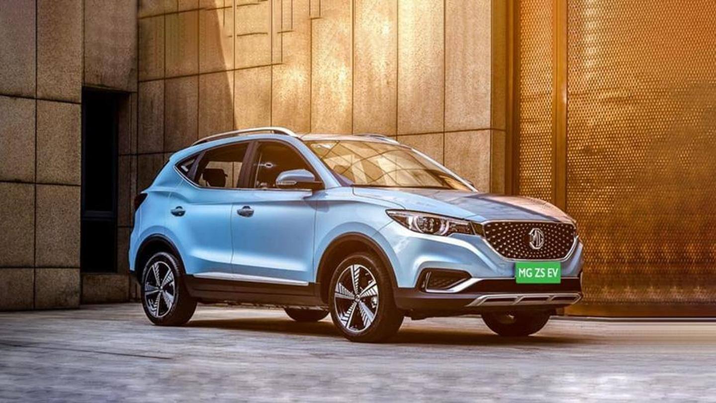 MG ZS EV now available at Rs. 50,000 per month