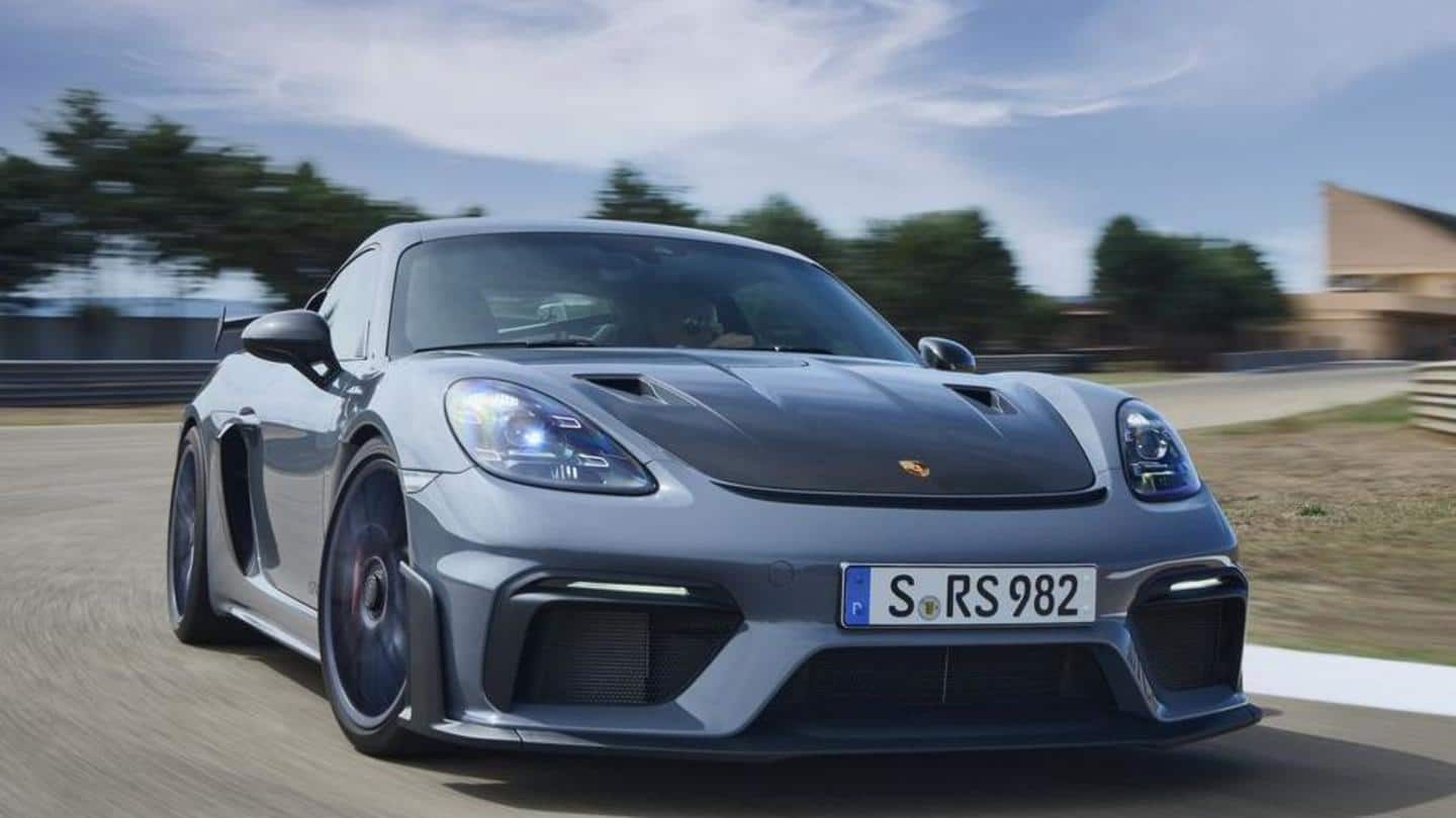 Porsche launches 2022 718 Cayman GT4 RS in the US