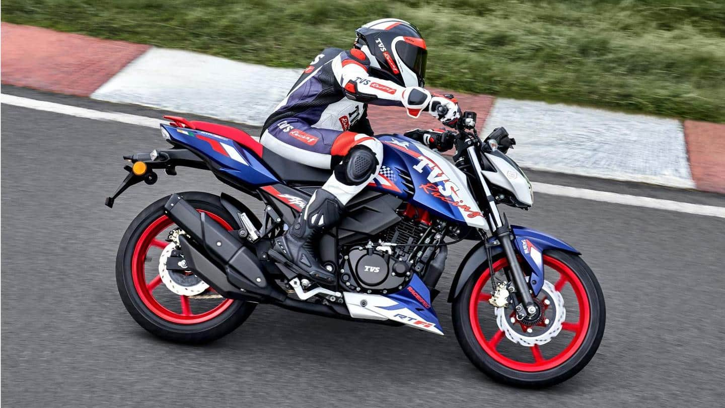 Tvs apache deals gp 165r