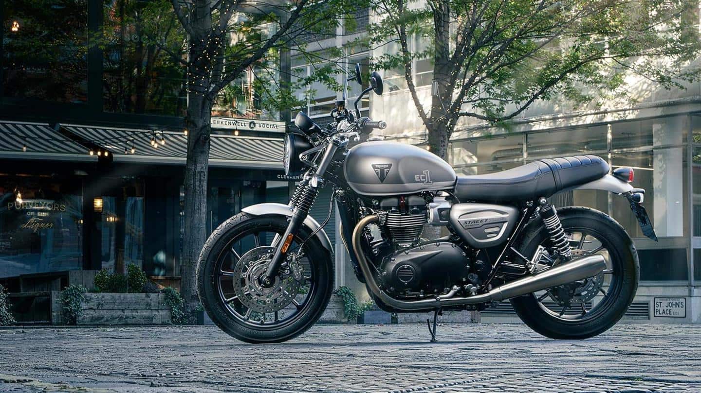 Triumph Street Twin EC1 special edition motorcycle revealed in India