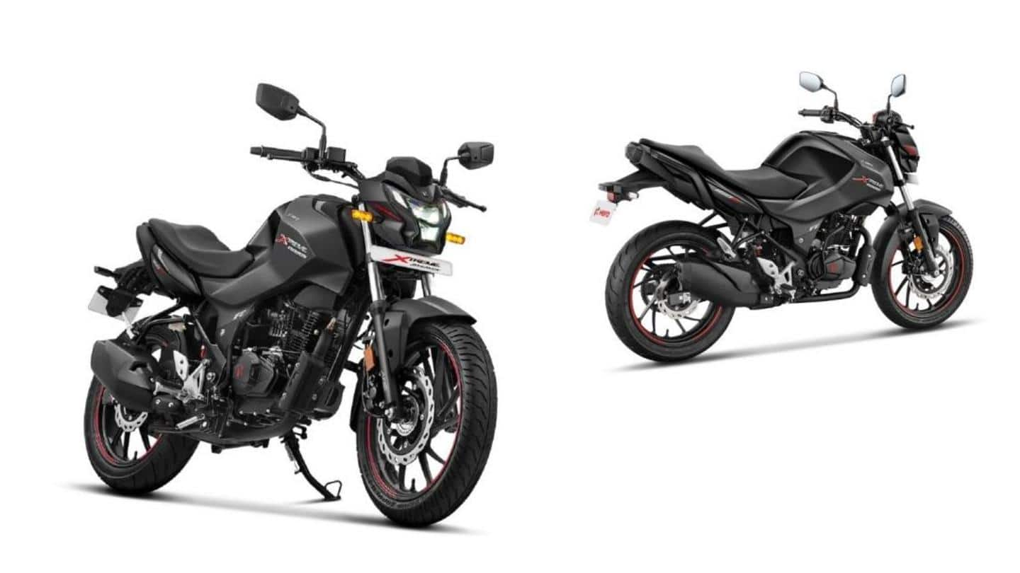 Hero Introduces Xtreme 160r Stealth Edition At Rs 1 17 Lakh Newsbytes