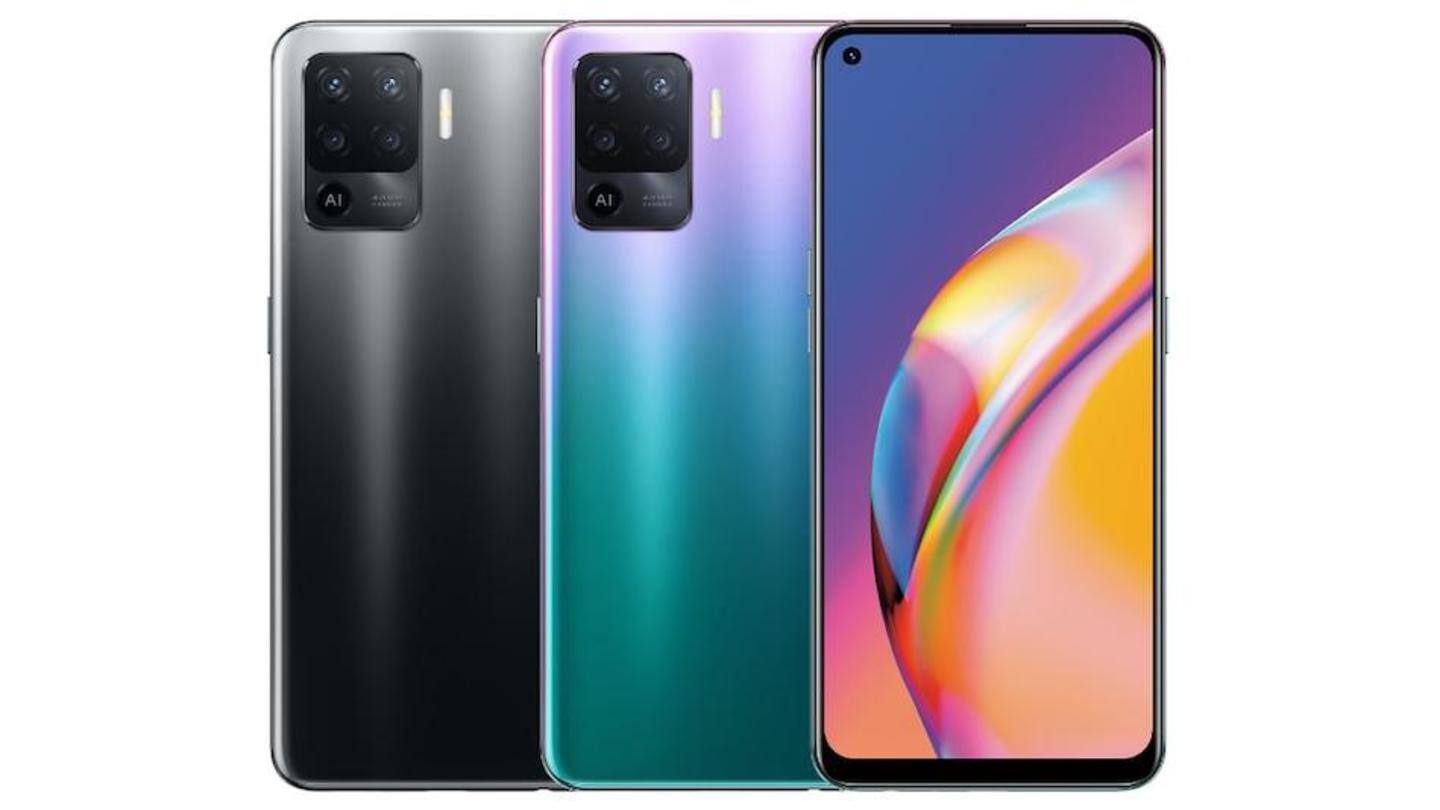 OPPO Reno5 F, with MediaTek Helio P95 chipset, launched
