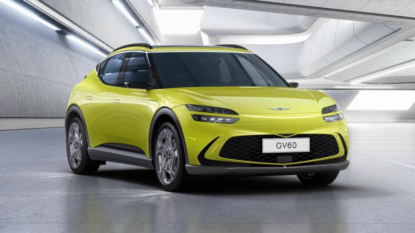 Genesis GV60 has 451km range and up to 483hp power