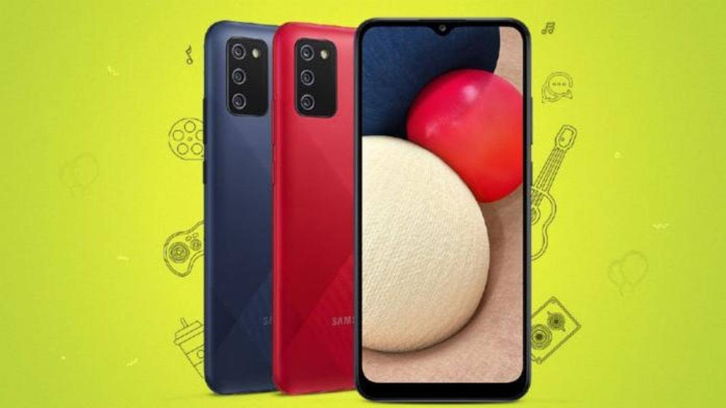 Samsung Galaxy M02s: At a glance Samsung Galaxy M02s: At a glance