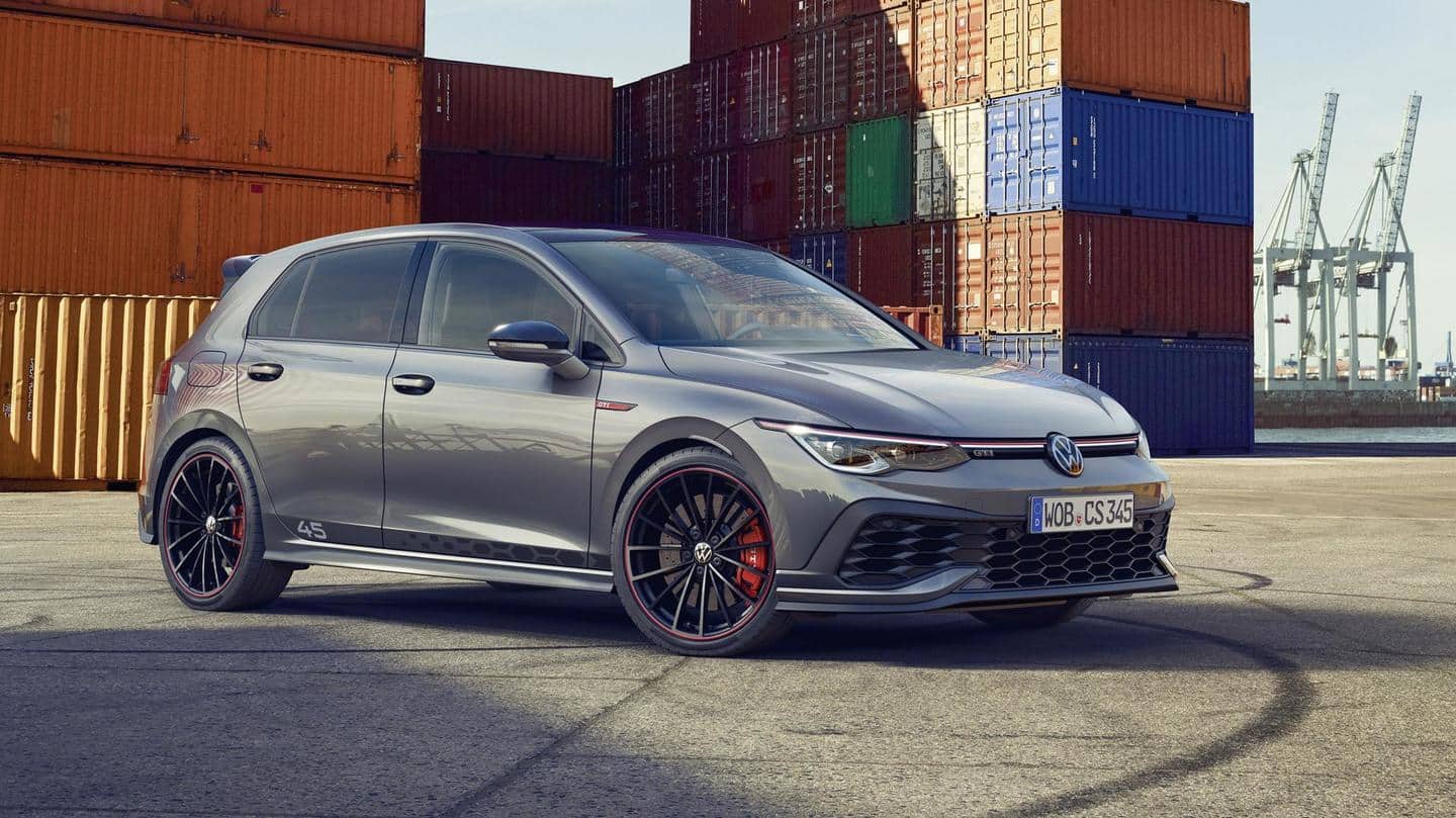 Volkswagen Golf GTI Clubsport 45, with a 300hp powertrain, revealed