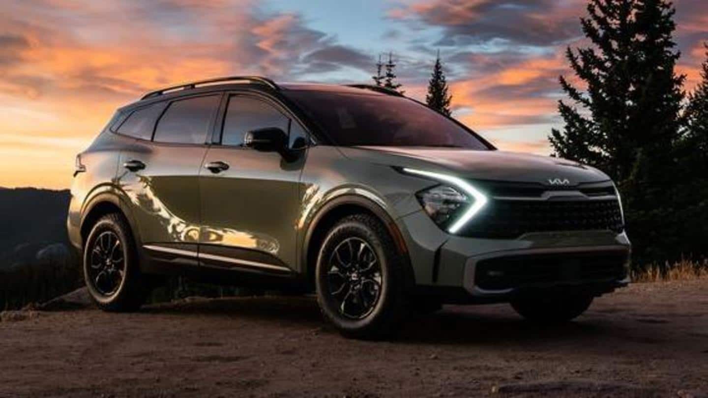2023 Kia Sportage, with new design, debuts in the US