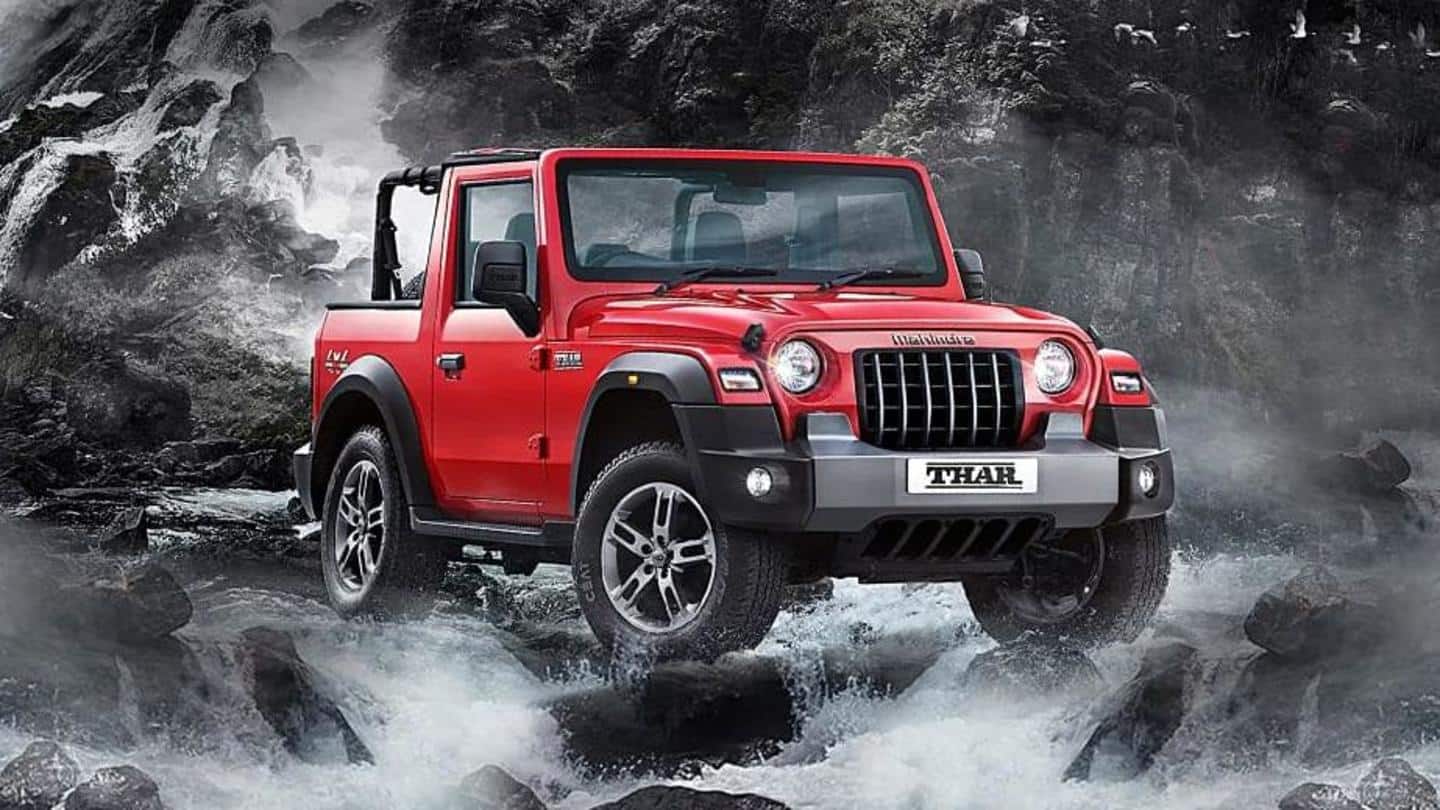 Mahindra Thar garners over 50,000 bookings in India since launch