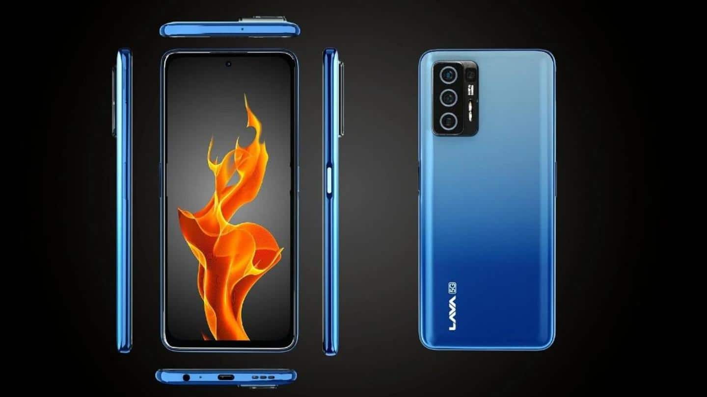 Lava's first 5G smartphone debuts in India at Rs. 20,000