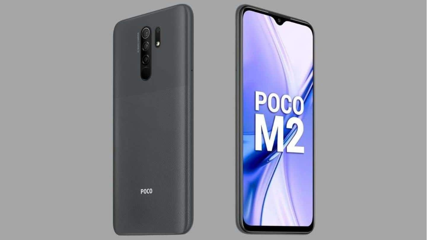 MIUI 12 update released for POCO M2 in India