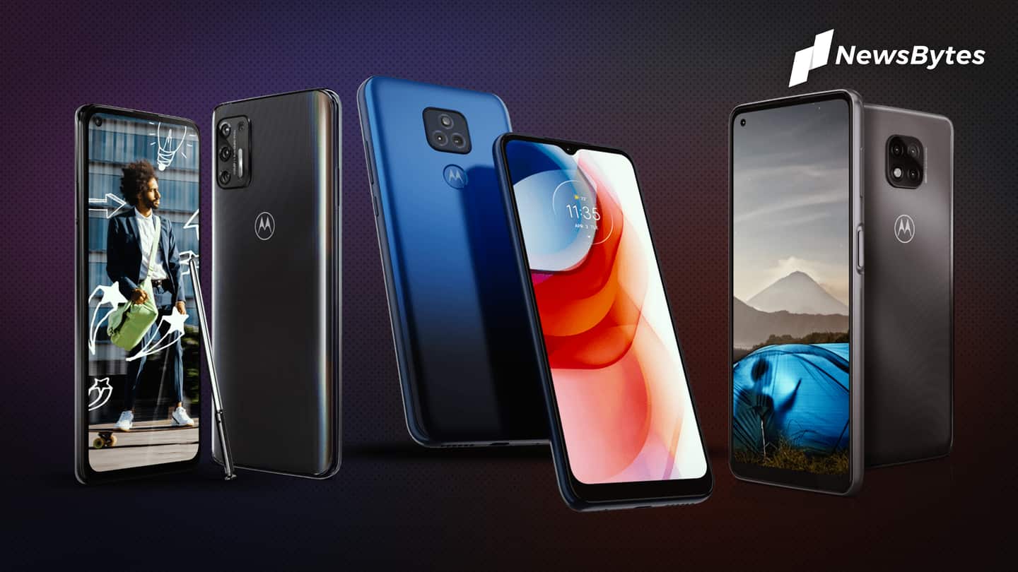 Motorola launches three new mid-tier G-series smartphones in the US