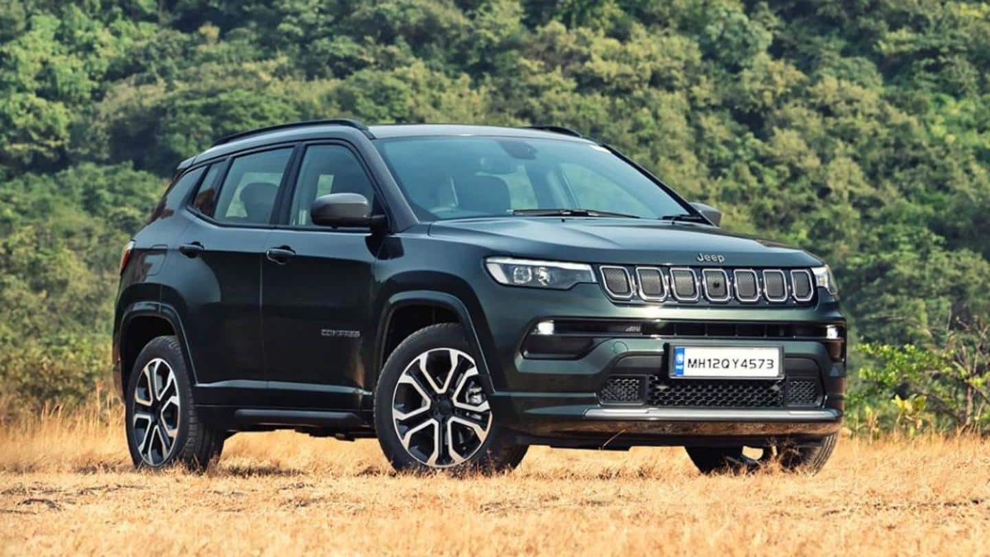 Ahead of launch, variant details of Jeep Compass (facelift) leaked