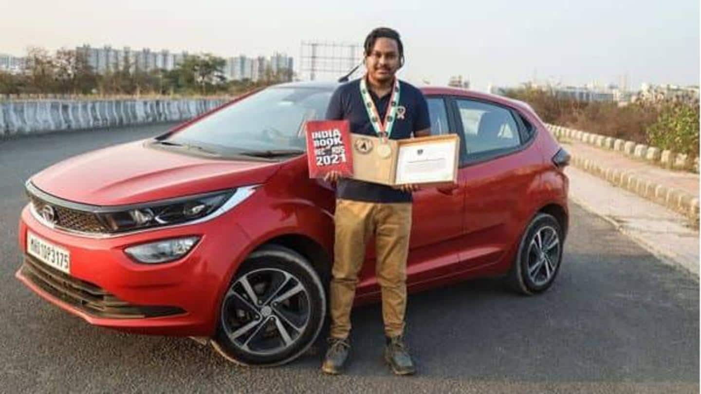 Tata Altroz covers a record 1,603km distance in 24 hours