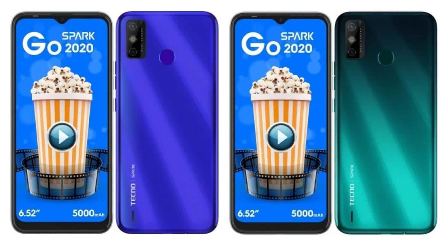 TECNO Spark Go (2020) launched in India at Rs. 6,500