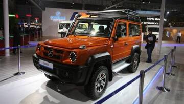 2021 Force Gurkha's interiors revealed in a new spy video