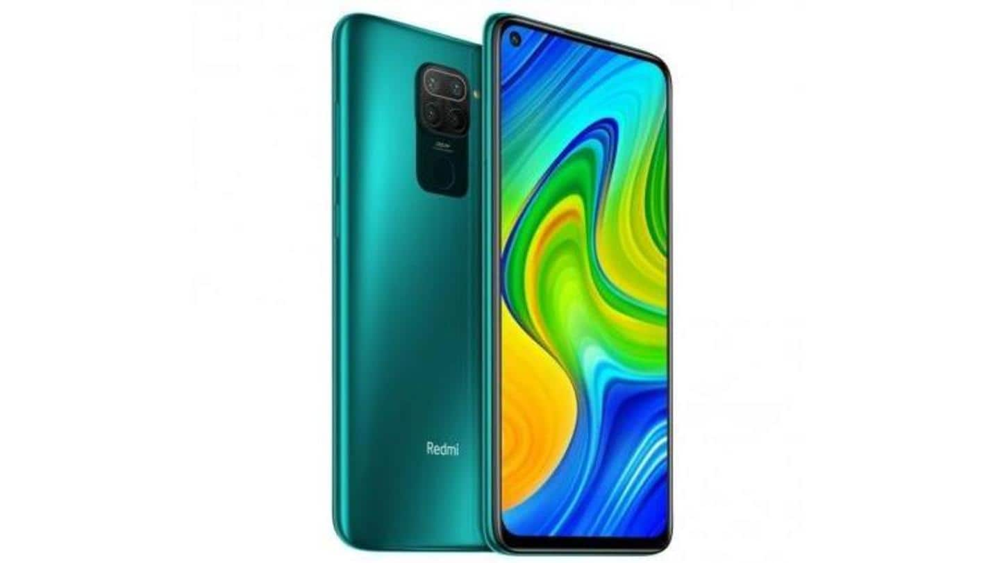 Redmi Note 9's sale today at 12 pm via Amazon