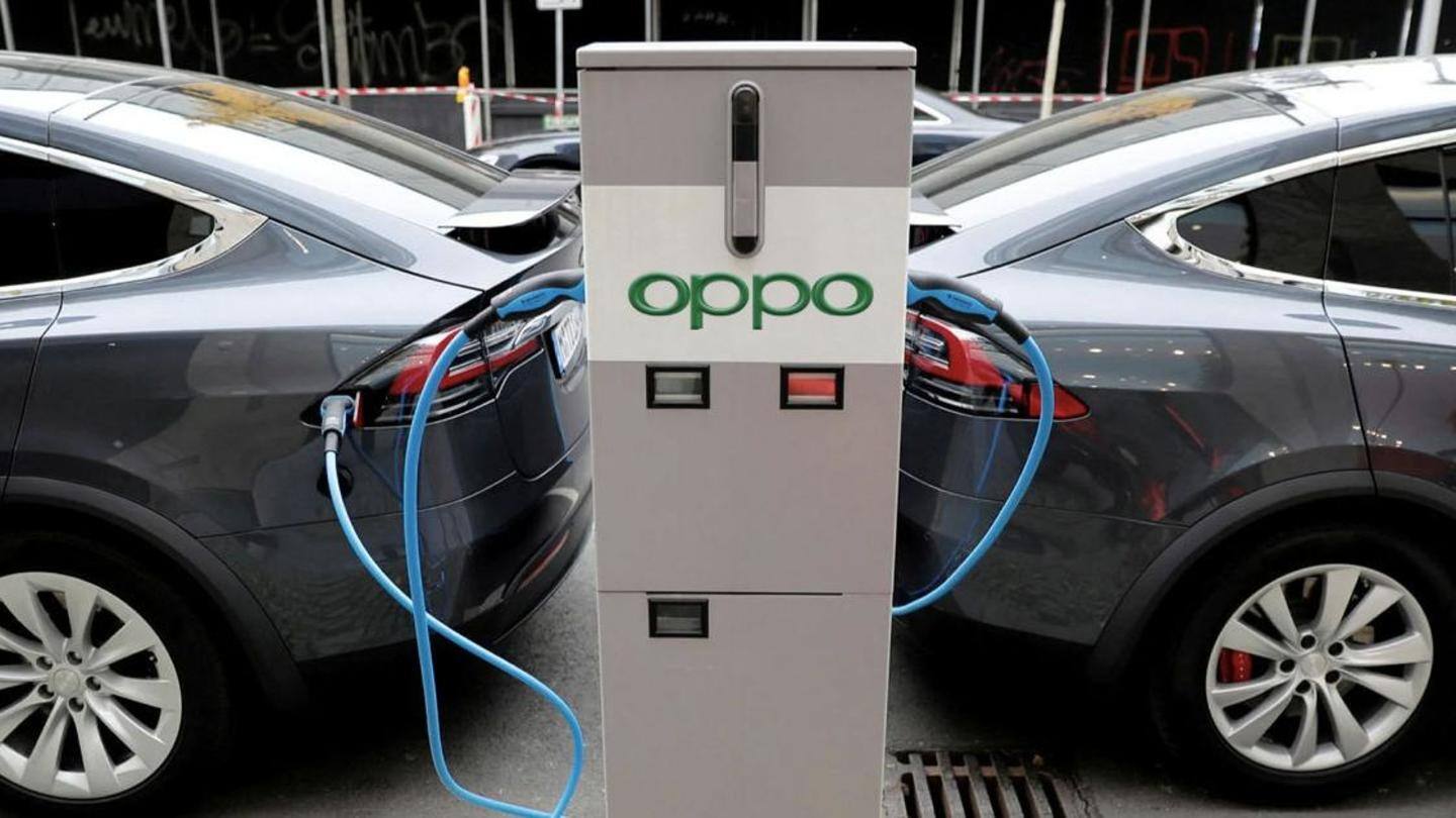 OPPO trademarks brand under EV category; two products in pipeline