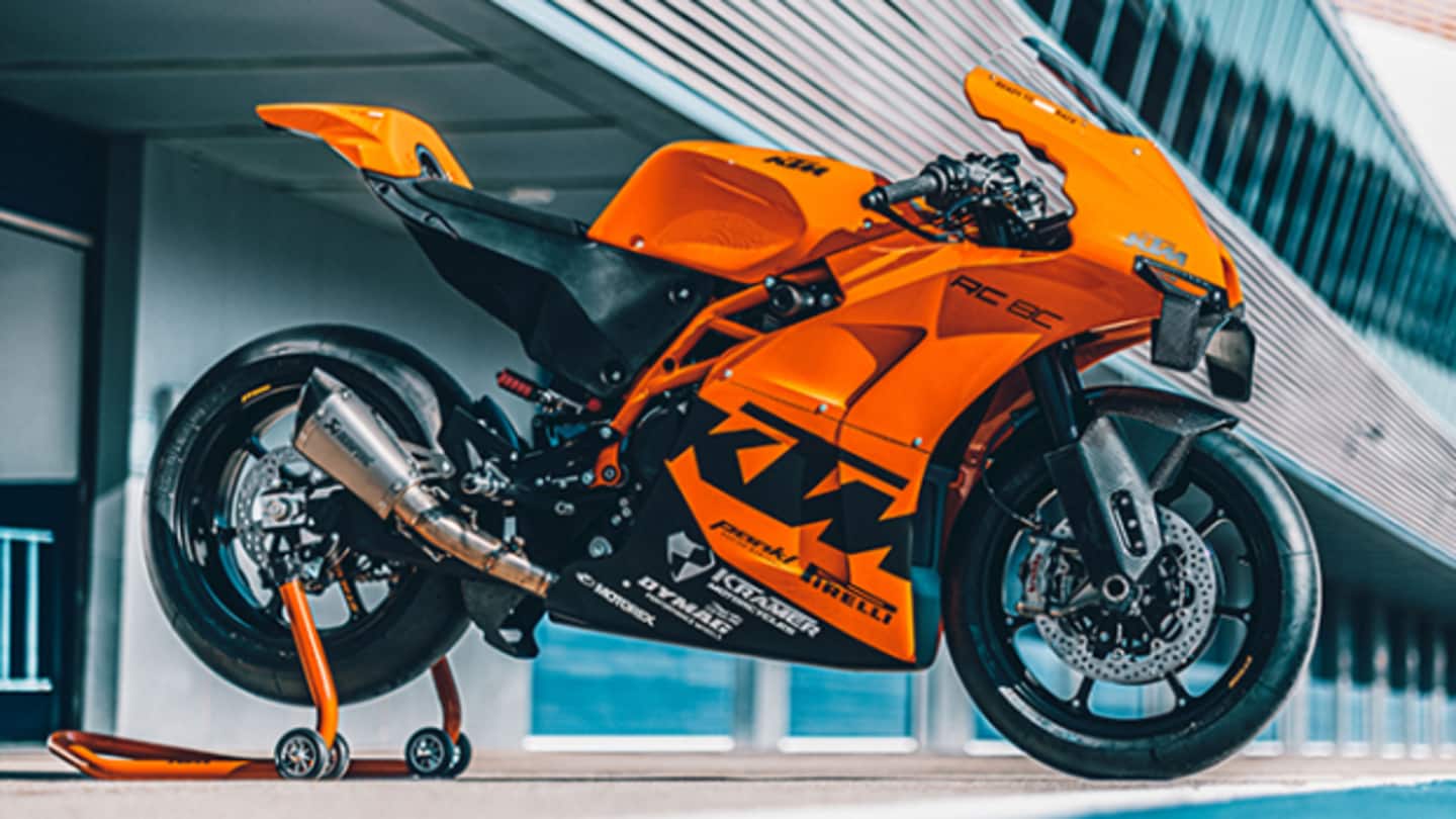 Deliveries of limited-edition KTM RC 8C motorcycle begin