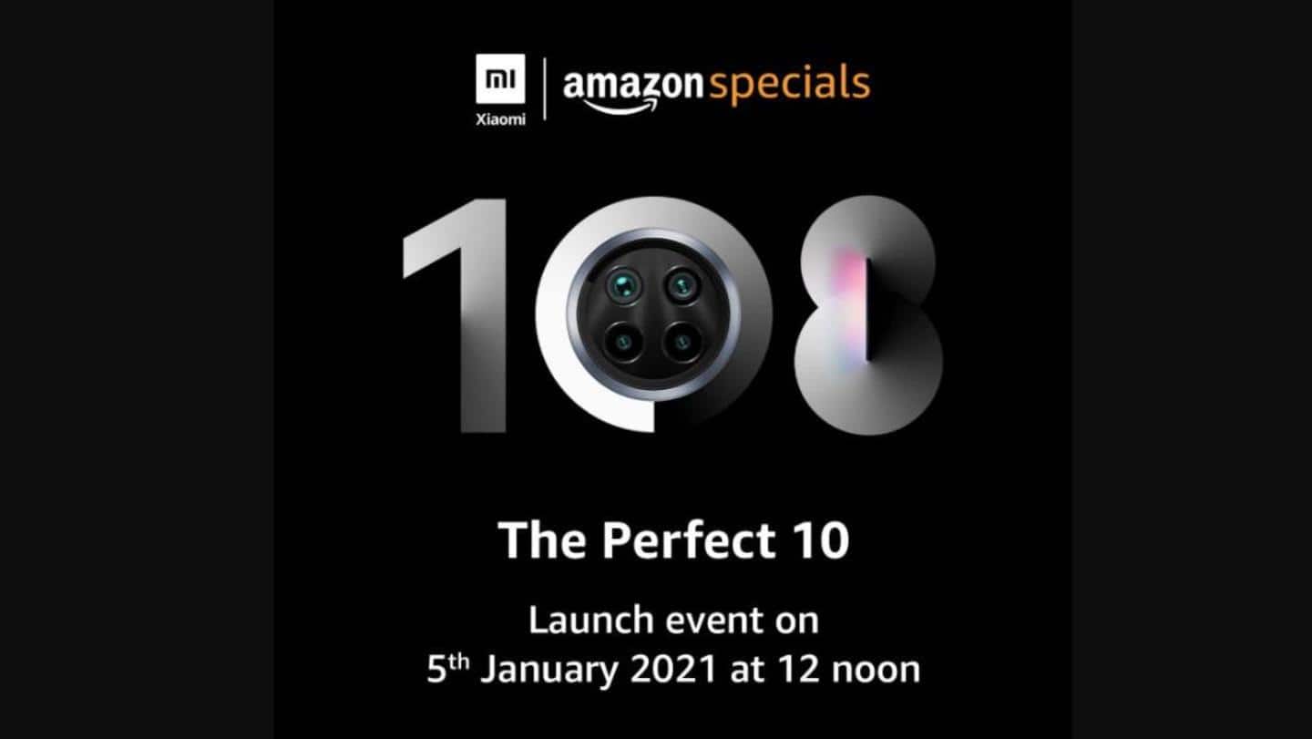 Amazon India teases Mi 10i, India availability confirmed