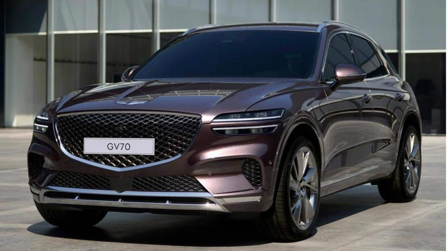 Rivalling Audi Q5, Genesis reveals all-new GV70 SUV