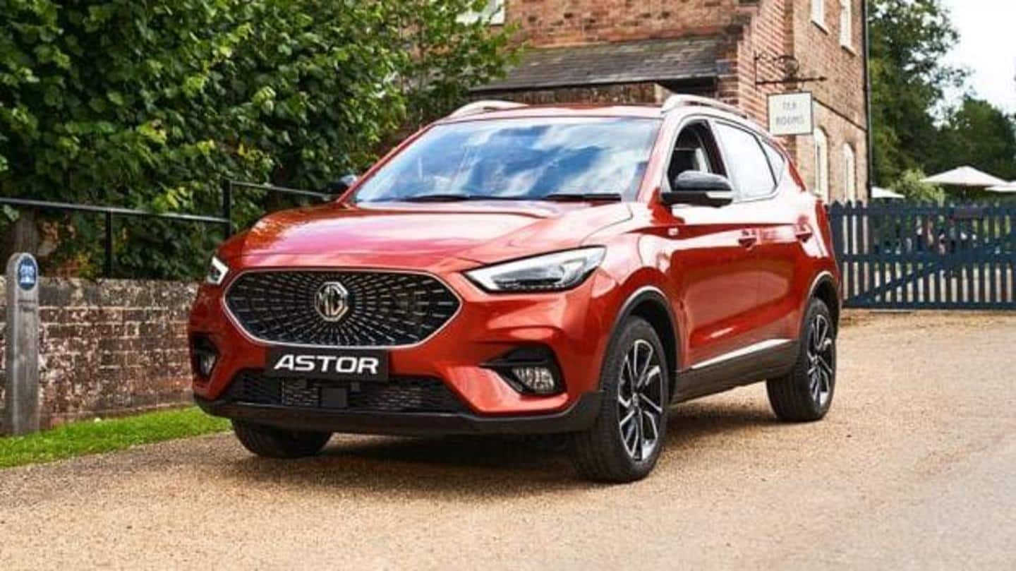 MG Astor to be launched in India on October 11