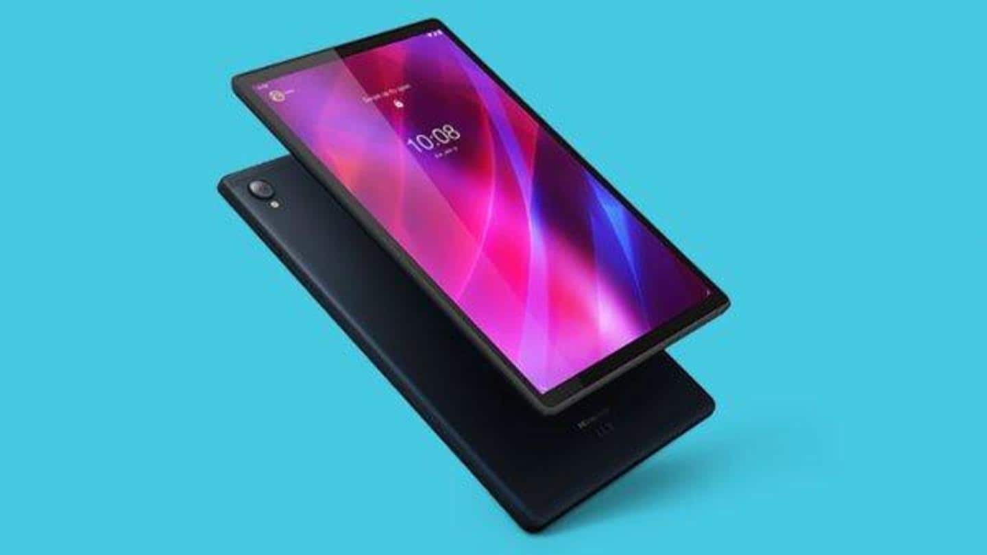 Lenovo introduces Tab K10 in India at Rs. 25,000