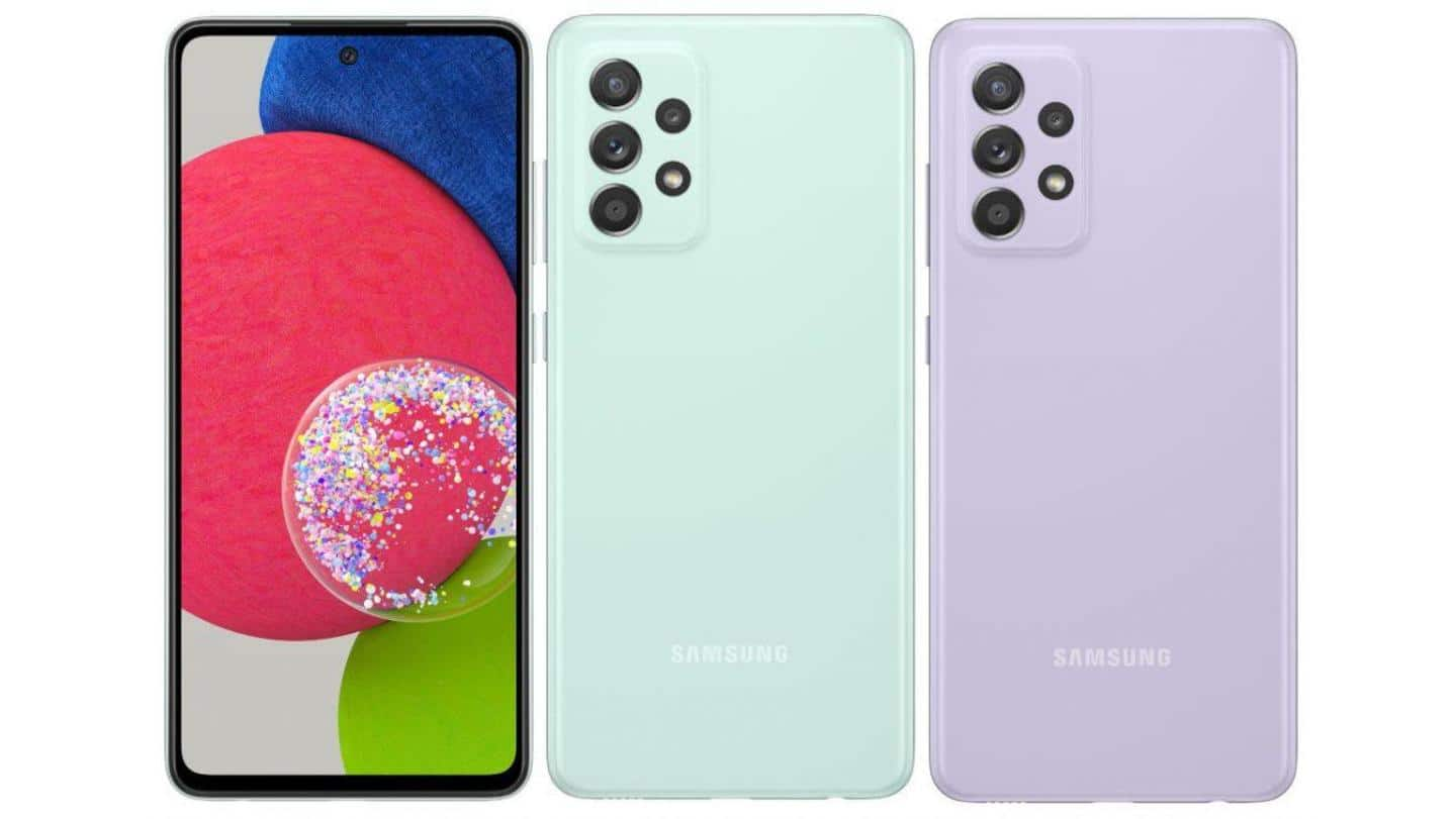 Samsung Galaxy A52s will look similar to Galaxy A52 5G