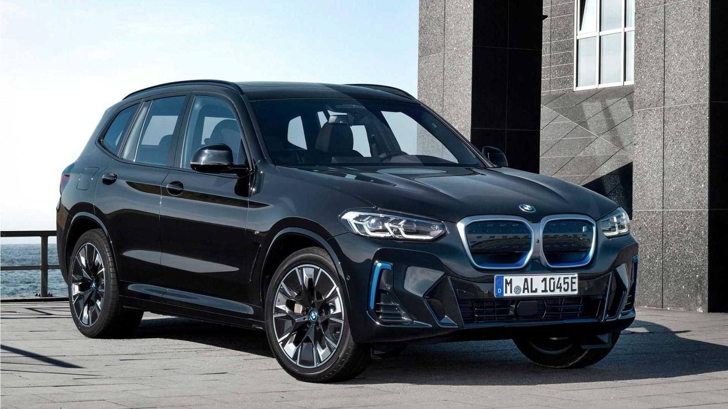 2022 BMW iX3 debuts with M Sport Package as standard