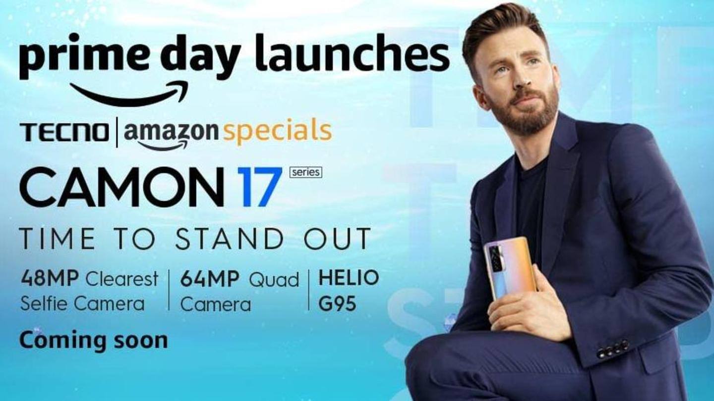 TECNO CAMON 17 series teased to debut in India soon