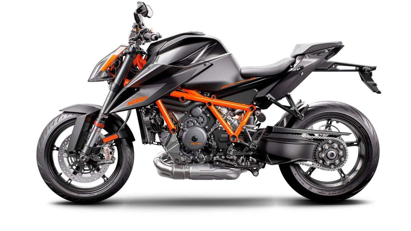 KTM announces limitededition 1290 Super Duke RR motorcycle