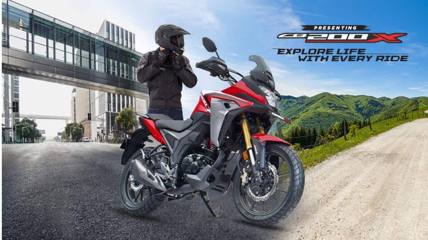 Honda begins deliveries of CB200X motorcycle in India