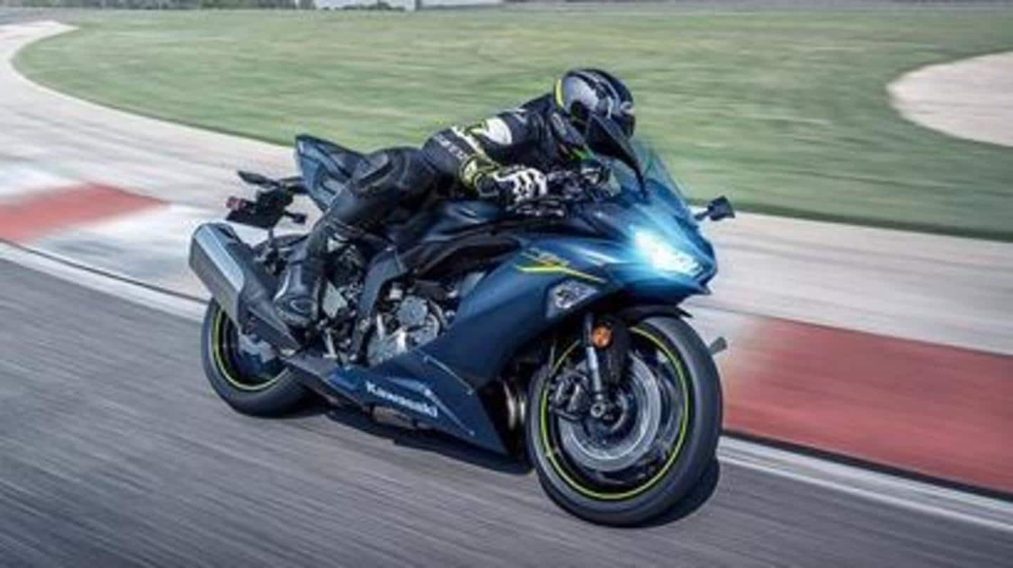 India-bound 2022 Kawasaki ZX-6R launched at $10,499