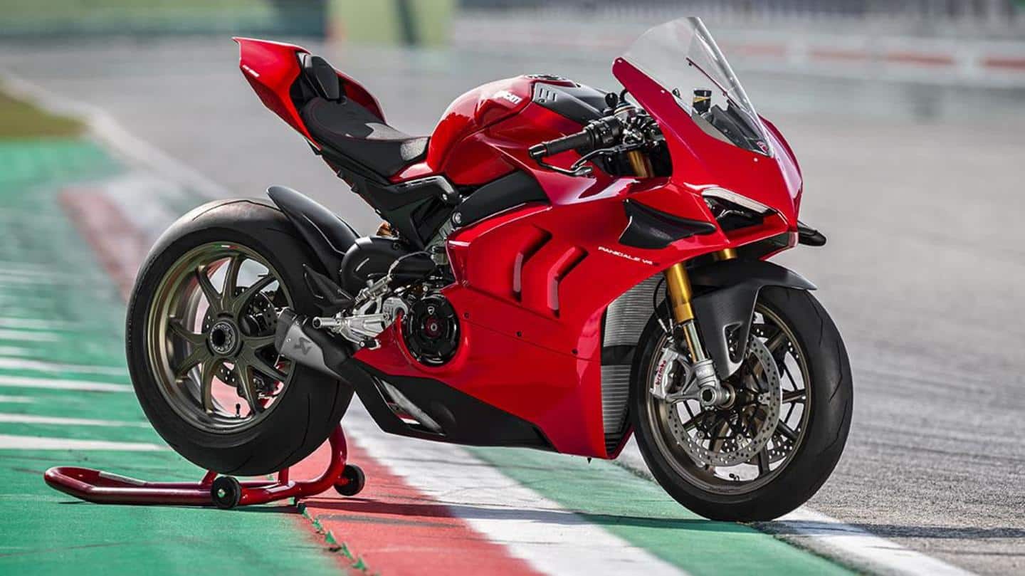 BS6 Ducati Panigale V4 teased in India; coming soon