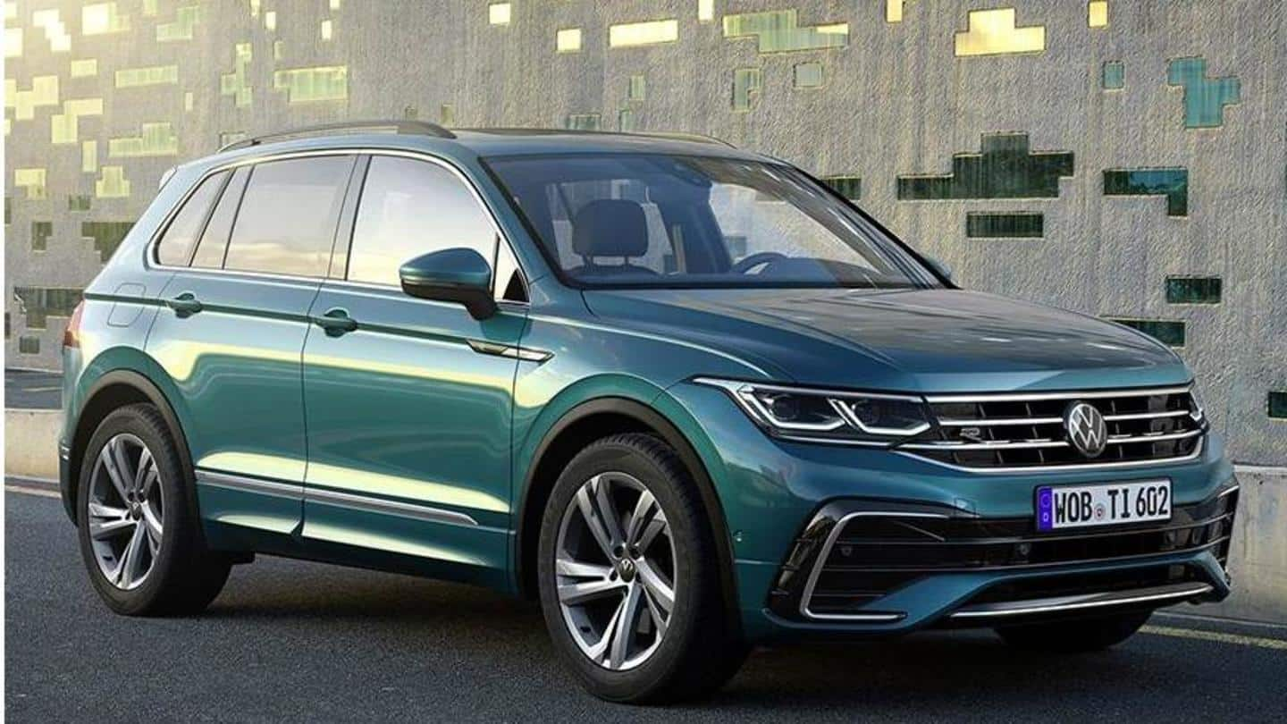 Volkswagen Tiguan (facelift) to debut in India in November