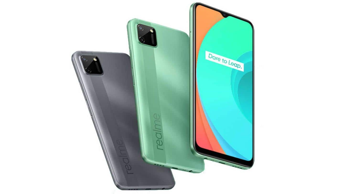 Realme C11's sale today at 12 pm via Flipkart