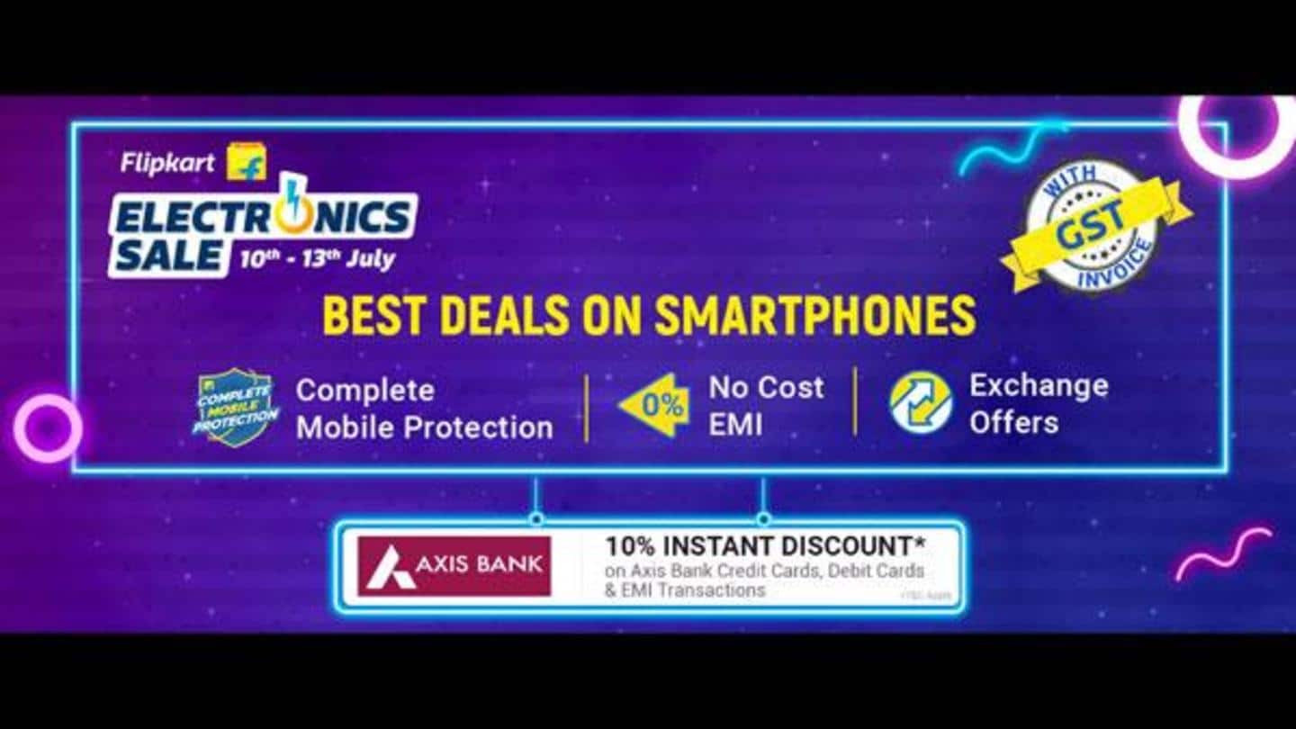 Flipkart Electronics Sale: Deals and discounts on bestselling smartphones