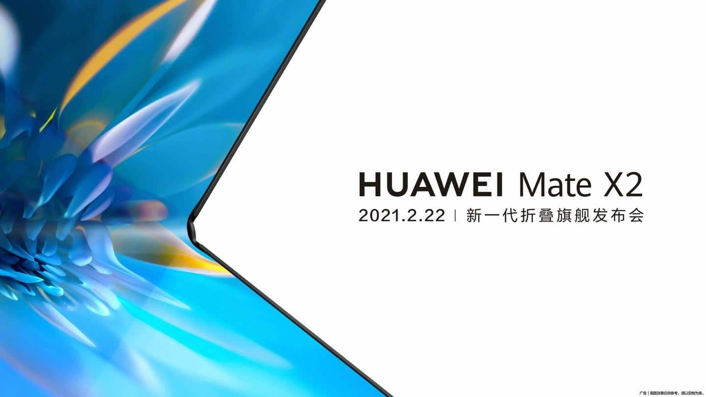 Huawei's next foldable will be launched on February 22