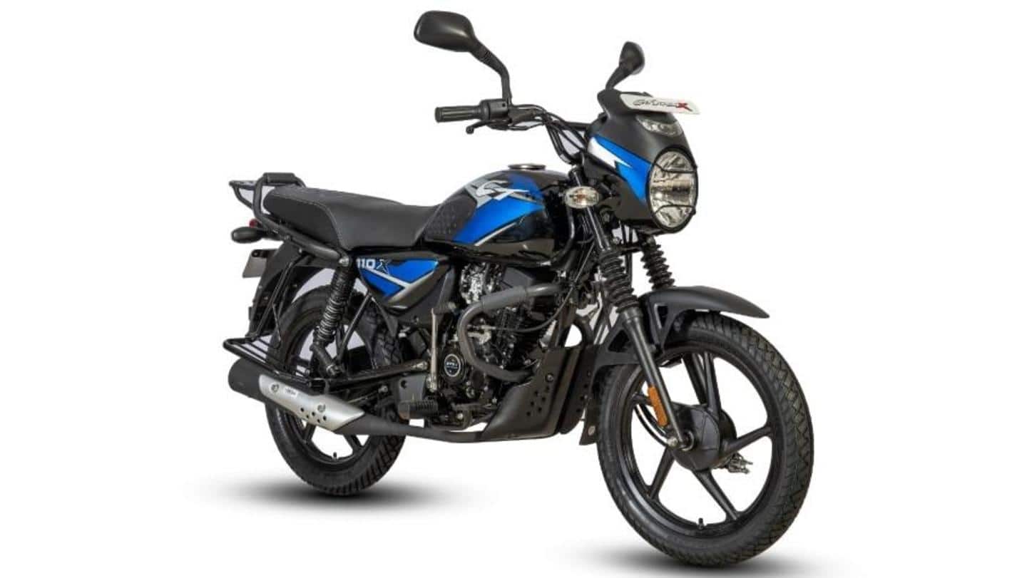 Bajaj CT110X launched in India: Details here