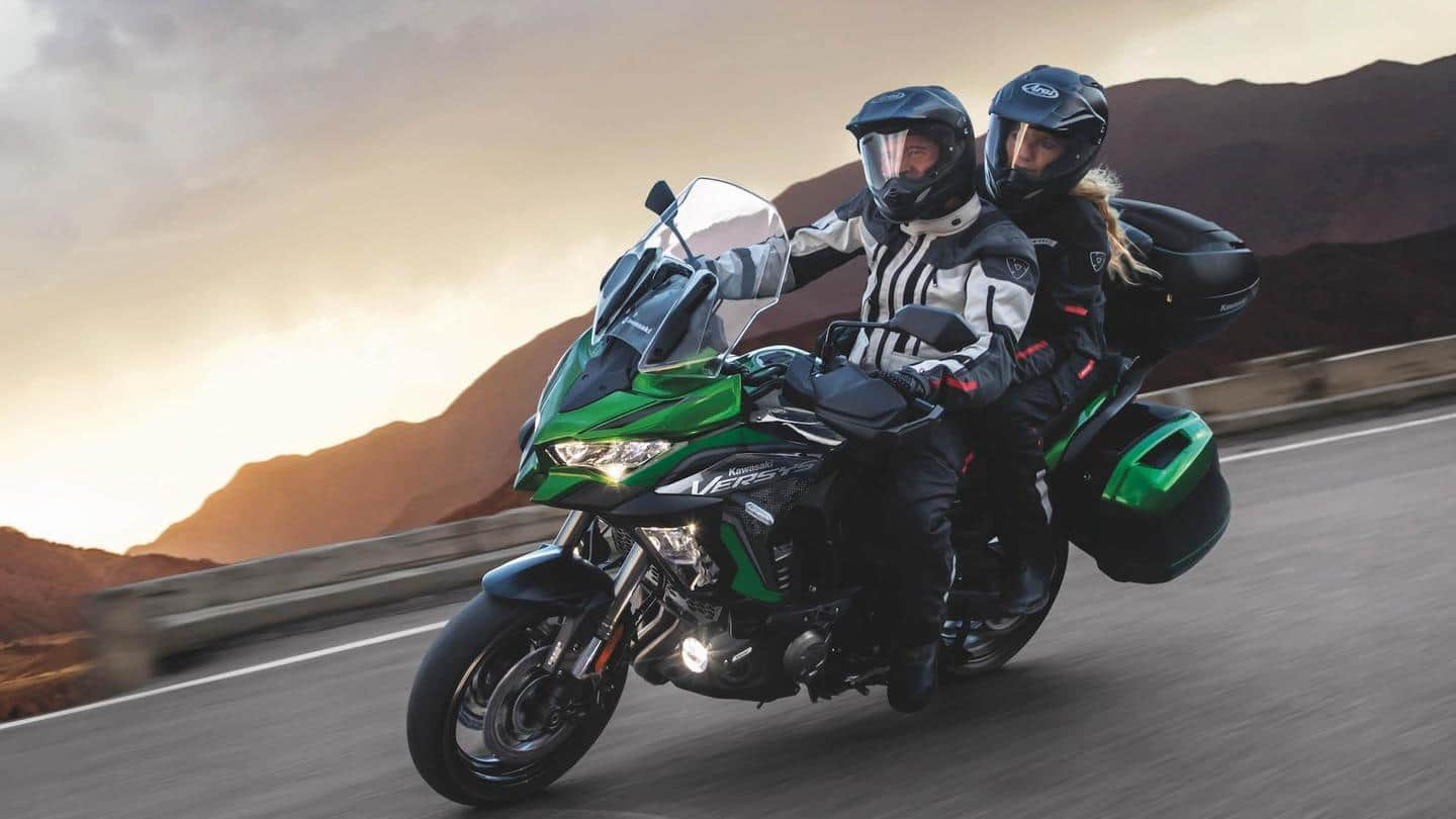 Kawasaki India launches 2022 Versys 1000 adventure tourer bike