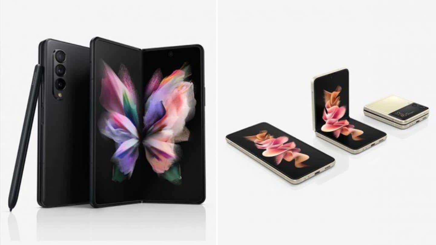 New colors introduced for Samsung Galaxy Z Fold3 and Flip3